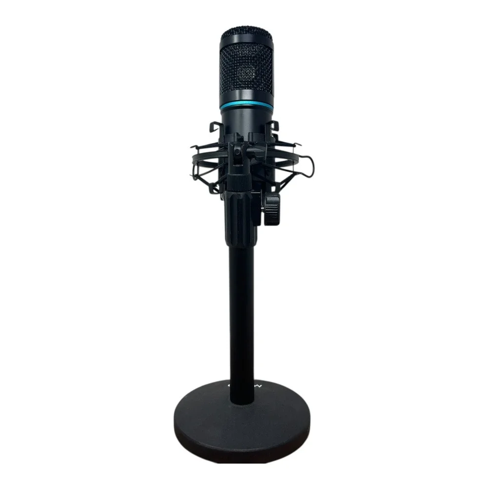 Movo Professional Condenser Microphone with Shock Mount and Desktop Stand Studio